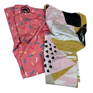 Feed Me Fight Me Leggings Bundle - Size Small - Excellent Condition